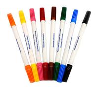 8 Pennarelli alimentari a doppia punta Lesepidado. Per colorare e decorare biscotti, confetti, pasta di zucchero, macarons, uova sode a Pasqua. Insapore e inodore