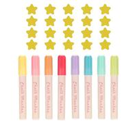 8 Pennarelli Liquidi E 20 Magneti A Stella, Accessori Per La Scrittura, Strumenti Per Dipingere, Pennarelli Cancellabili, Accessori Artigianali Fai-Da-Te