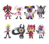 8 personaggi anime Hazbin Hotel modello Angel Dust/Charlie Morningstar/Alastor Action Figure 6 cm collezione anime Statua decorazione torta ornamenti regalo