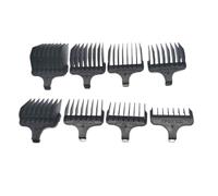 8 pettini for tagliacapelli n. 1- n. 8, 1/8"-1", 3-25 mm di ricambio, compatibili con Wahl, lama a T 9888 9888L 9893 9893L 9894 9984 SS2L 9653 9864L 9886 9884, parti di ricambio for tagliacapelli