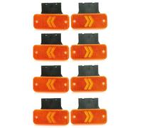 8 Pezzi 12V LED Ambra Freccia Indicatore Laterale Luci Camion Bus Van Camper Car