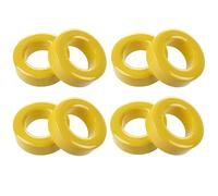 8 Pezzi 33 mm x 19mm x 11 mm Giallo Bianca Nucleo di Ferrite Anelli Toroid