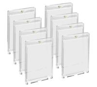 8 Pezzi 35PT Magnetic Trading Card Holder, Proteggi Carte Magnetiche, Custodia per Carte Da Collezione Con Protezione UV Protege Carta Magica Trasparente Per Carte Da Gioco MTG Magic Football Sport