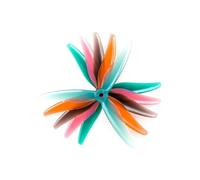 8 pezzi/4 pezzi adatti for elica Gemfan Hurricane 51466 V2 da 5 pollici a 3 pale CW CCW for motore brushless R 2207-2306 FPV Racing Drones Parts(4paris Pink)