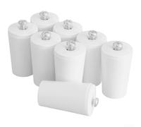 8 pezzi 40 mm Roller Blind Stopper con viti per rafforzare la posizione di tenuta su tende a rullo utilizzati in case e uffici