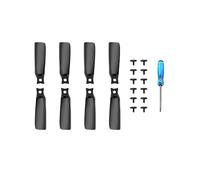 8 pezzi 4022F eliche silenziose leggere for accessori di ricambio for drone Flip(Black)