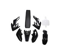 8 Pezzi 50Cc 110Cc 125Cc 140Cc Plastica 4 Tempi Per Set Bici Fuoristrada Pit Per Crf50 Kit Moto Sedile Parafango Nero IENQBVL