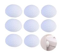 8 Pezzi 55 × 22,4 mm Fermaporta in Silicone Fermaporte Autoadesivo Rotondi Gommini per Porte Salva Muroper Porte, Bagno, Mobili, Cassetti, Armadiett, Superfici in Vetro, Pareti