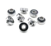 8 pezzi 608RS albero 8x22x7 mm adatto Fit For cuscinetti longboard distanziali integrati ABEC-9 608 cuscinetti Fit For tavola da ballo a doppio bilanciere
