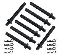8 pezzi 68mm RC Auto Corpo Shell Post Supporti di Plastica Compatibile con 1/10 4WD telecomando auto Off-Road Buggy Truck
