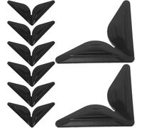 8 pezzi 8 pezzi nero porta auto 95 x 1 85 x 0 70 x 0, facile da installare, design versatile, misura universale, per corsa e jogging
