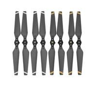 8 pezzi 8330 for Pro Drone pieghevole puntelli a sgancio rapido lama di ricambio accessori pezzi di ricambio CW CCW ventola(Golden White edge)