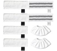 8 pezzi accessori per pulitore a vapore Kär-cher Easyfix SC2 SC3 SC4 SC5 SV7, set di panni in microfibra per Kär-cher SC1 SC2 SC3 SC4 SC5 SV7 (4 panni per pavimenti + 2 rivestimenti in tessuto + 2