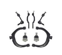 8 pezzi anteriore superiore braccio di controllo tirante kit compatibile for Buick Rainier compatibile for Chevrolet Trailblazer compatibile for GMC Envoy 2004-2007