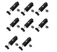 8 pezzi antitheft Security Button per porta del bagno fibbia serratura automatica a molla hardware durata antitheft Security Button Hardware