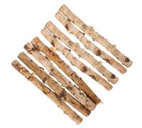 8 Pezzi Bastoncini di Betulla 30cm Legno, per Composizioni Floreali | Arti e Mestieri, Superficie Levigata e Leggera, Riutilizzabili, per Artisti Professionisti