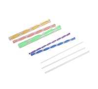 8 Pezzi Bastoncini per Puntini in Acrilico per Manicure Nail Art | Strumento a Doppia Punta, Adatto a Principianti, per Punti Multipli, Uso in Progetti Fai da Te e Lezioni