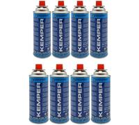 8 PEZZI - Bomboletta Cartuccia a Gas Da 390 Ml (227 Gr) Kemper 577 Ideale per St