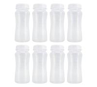 8 pezzi bottiglie di stoccaggio del latte largo perdite a prova di perdita 300 ml Capacità riutilizzabile bottiglie di raccolta del latte materno compatibili con nuk dr marroni