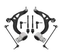 8 pezzi bracci di controllo inferiori anteriori giunto sferico barra stabilizzatrice tirante compatibile per Ford Explorer 2011-2019 BB5Z5K484A BB5Z3280A BB5Z3078B