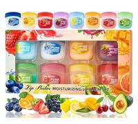 8 Pezzi Burrocacao labbra, HAIYUU Balsamo labbra Labello Acido Lip Hydratation Lip balm Cura Idratante per Labbra per Donne, Ragazze e Bambini