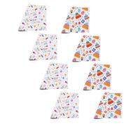 8 Pezzi Carta Da Regalo Compleanno, Origami Stampati Colorati, Carta Da Regalo Impermeabile, Carta Da Regalo Per Fiori, Origami Creativi, Adatto Per Confezioni Regalo E Artigianato Fai-Da-Te