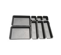 8 pezzi Cassetto in plastica Scrivania Articoli vari Scatola portaoggetti Vano