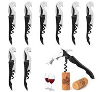 8 Pezzi Cavatappi Professionali, Cavatappi Vino, Apribottiglie Vino, Cavatappi da Sommelier mit Tagliacapsule, Apribottiglie Manuale Adatto a Tutti i Tipi di Sughero e Bottiglie di Birra