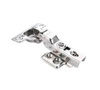 8 Pezzi Cerniere For Armadi In Acciaio Inossidabile Chiusura Ammortizzata Cerniera Idraulica For Porte Ammortizzatore Tampone For Mobili Da Cucina Hardware Facile Da Installare(Half Overlay x 4)