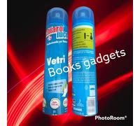 8 pezzi Chiaro Luce Spray Detergente VETRI Professionale Non Lascia Aloni 300ml
