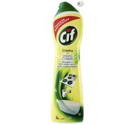 8 Pezzi Cif Crema Detergente per Superfici Dure a Limone da 500ml x 8pz 617618