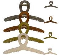 8 Pezzi Clip per Jumbo Accessori per Acconciatura Eleganti per Donne e Ragazze per Sport
