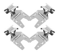 8 Pezzi Clip Segnaprezzi in Metallo per Etichette | Ferro, Display e Cartelli, per Esposizioni, Venditori e Personale Negozio