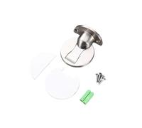 8 pezzi compatibili con fermaporta magnetico invisibile in acciaio inossidabile antivento meccanico autobloccante(Silver)