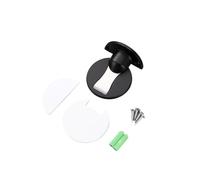 8 pezzi compatibili con fermaporta magnetico invisibile in acciaio inossidabile antivento meccanico autobloccante(Black)