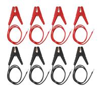 8 Pezzi Connettori per Cavi per Recinto Elettrico, Caricatore per Recinto Elettrico Solare Connessione per Cavo per Recinto Elettrico Clip per Recinto Elettrico con Clip a Coccodrillo