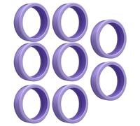 8 pezzi coperture per ruote per valigie per bagagli con cancellazione del rumore custodia per trolley ammortizzante copertura di protezione per rotelle in silicone (6)