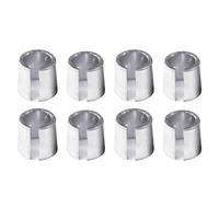 8 pezzi copribatteria per auto, copertura per poli della batteria dell'auto, adattatore di collegamento, adattatore per poli della batteria, copribatteria