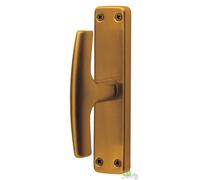 8 PEZZI CREMONESE MANIGLIA PER FINESTRA MARTELLINA CON FORI BRONZO H 150 MM