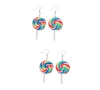 8 pezzi DECORAZIONI ARELLO PROGLIE POLYMER CLAY LOLIPOP TURQUOISE CHOOP PER DONNE ORENZE CREATIVE CANNE SPEGNO CANNE