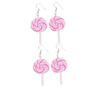 8 pezzi DECORAZIONI ARELLO PROGLIE POLYMER CLAY LOLIPOP TURQUOISE CHOOP PER DONNE ORENZE CREATIVE CANNE SPEGNO CANNE