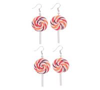 8 pezzi DECORAZIONI ARELLO PROGLIE POLYMER CLAY LOLIPOP TURQUOISE CHOOP PER DONNE ORENZE CREATIVE CANNE SPEGNO CANNE