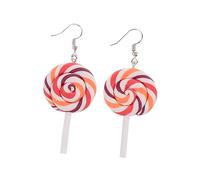8 pezzi DECORAZIONI ARELLO PROGLIE POLYMER CLAY LOLIPOP TURQUOISE CHOOP PER DONNE ORENZE CREATIVE CANNE SPEGNO CANNE