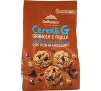 8 pezzi di cereali g galbusera biscotti di granola e frolla con pezzi di cioccol