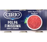 8 pezzi di cirio polpa finissima gr.400x3