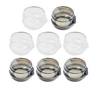 8 Pezzi Di Copertura Per La Protezione Dell'Interruttore A Gas, Blocco Per Bambini Per La Stufa A Gas, Accessori Per Stufa A Gas E Accessori Per La Casa.