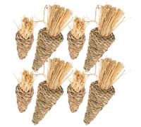 8 pezzi di decorazioni da appendere per giardino pasquale, ciondolo a forma di