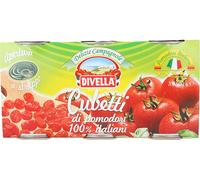 8 pezzi di divella pomodori a cubetti gr.400 x 3