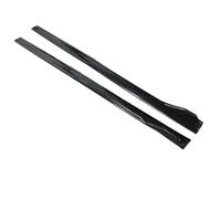 8 pezzi di estensione universale for minigonne laterali, piastra di appoggio, separatore for paraurti, compatibile con BMW, compatibile con Mercedes-Benz, compatibile con Toyota(Black)