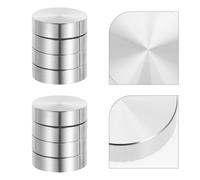 8 pezzi di ferramenta in alluminio per tavolo in : disco circolare in lega